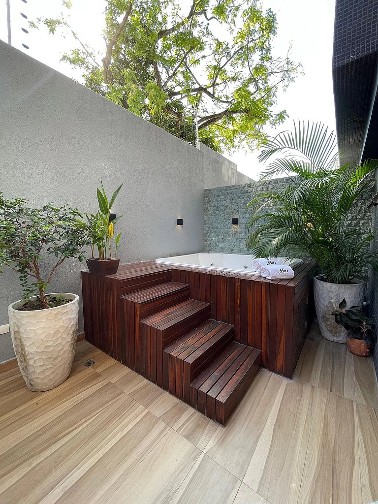 Flat Garden Beira-Mar Luxo - Unity by Jess