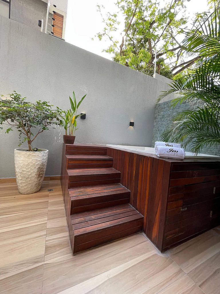 Flat Garden Beira-Mar Luxo - Unity by Jess
