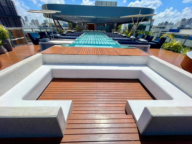 201 Aquamaris- Apê pé na areia _ Experiência Única