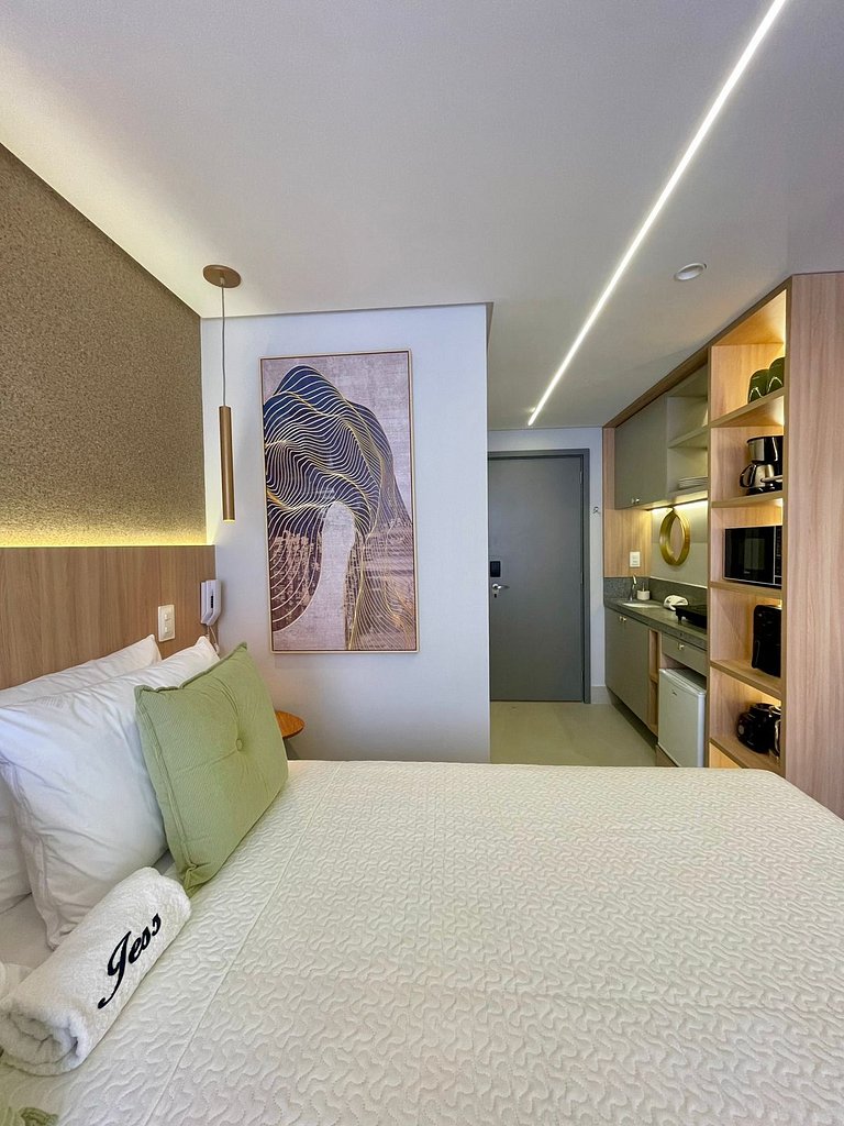 201 Aquamaris- Apê pé na areia _ Experiência Única