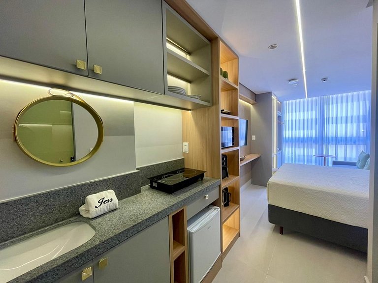 201 Aquamaris- Apê pé na areia _ Experiência Única