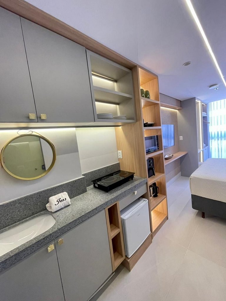 201 Aquamaris- Apê pé na areia _ Experiência Única