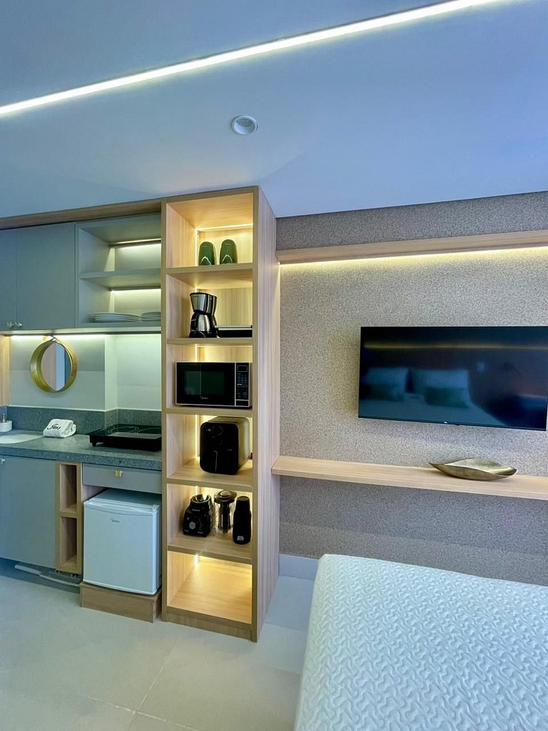 201 Aquamaris- Apê pé na areia _ Experiência Única