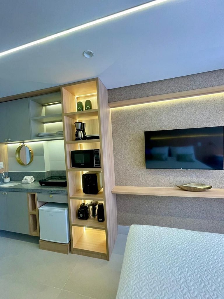 201 Aquamaris- Apê pé na areia _ Experiência Única