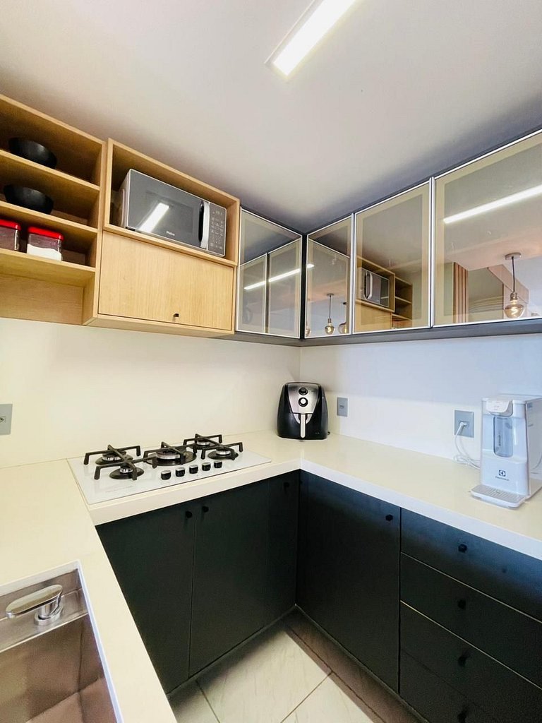 305B Vista pro Mar 2 suítes - Branco Haus by Jess