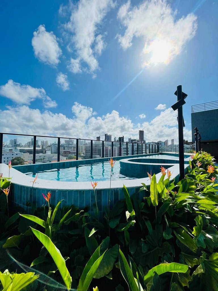 Paraíso Beira-Mar Confort Perfeito para Casal -328