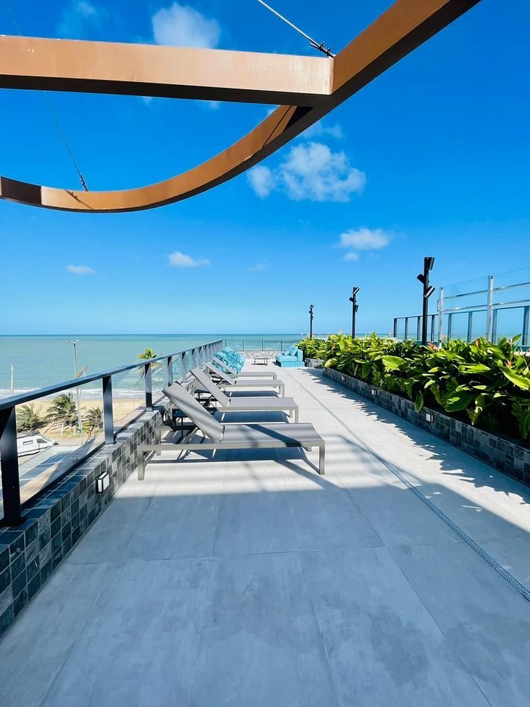 Paraíso Beira-Mar Confort Perfeito para Casal -328