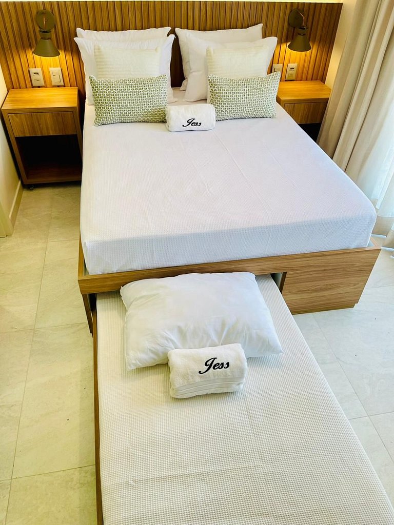 Paraíso Beira-Mar Confort Perfeito para Casal -329