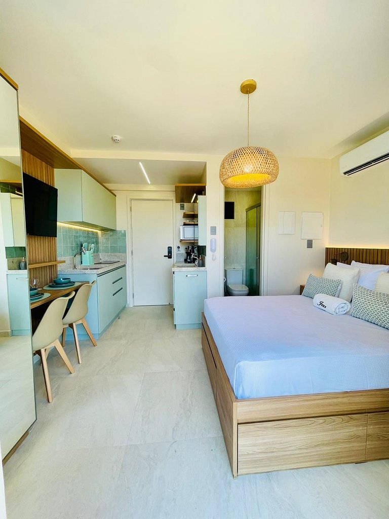 Paraíso Beira-Mar Confort Perfeito para Casal -329