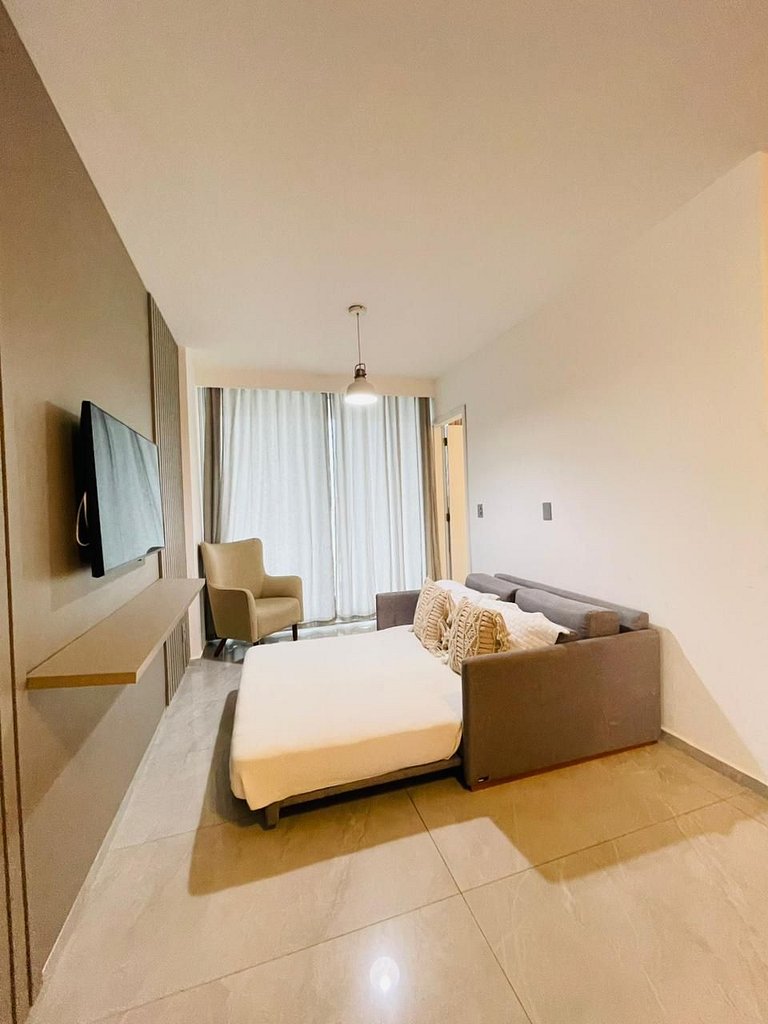 504A -Cobertura Luxo Piscina - Branco Haus by Jess