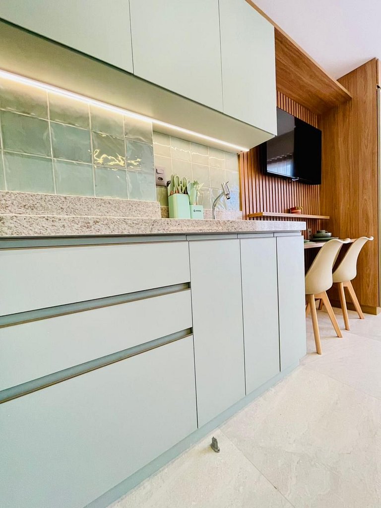 Paraíso Beira-Mar Confort Perfeito para Casal -328