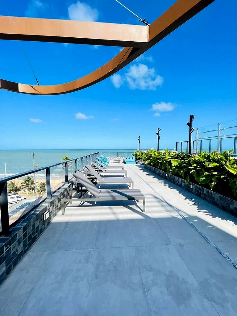 Paraíso Beira-Mar Confort Perfeito para Casal -328