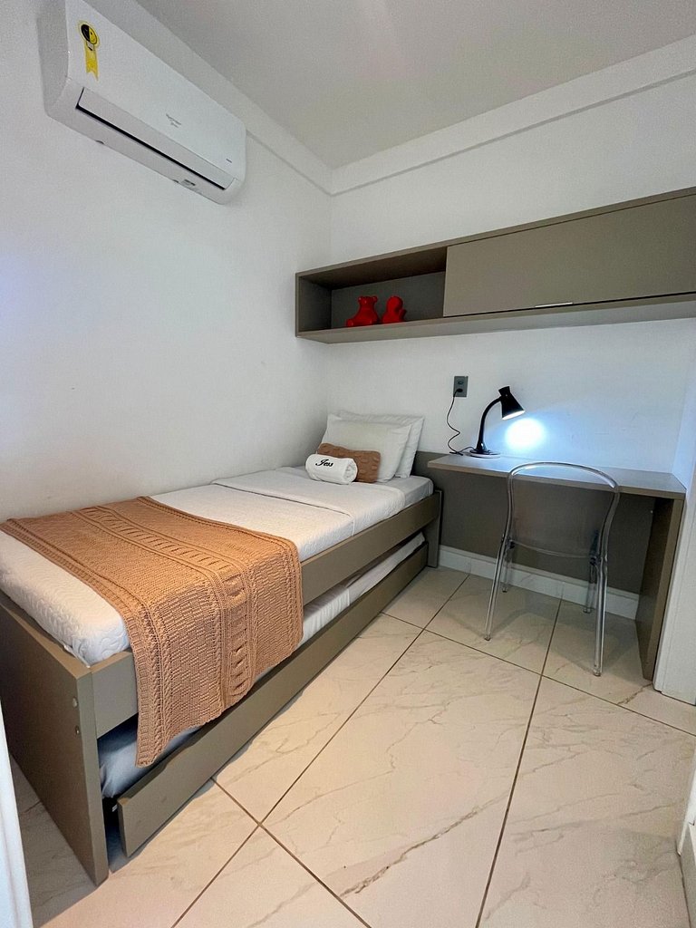306A - Apto Alto Padrão - Pé na areia Branco Haus