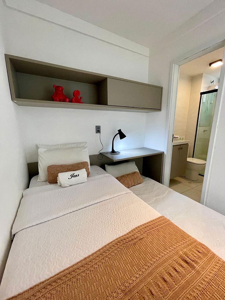 306A - Apto Alto Padrão - Pé na areia Branco Haus