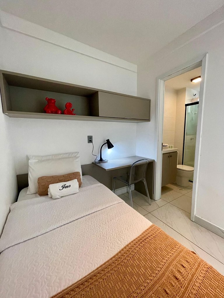 306A - Apto Alto Padrão - Pé na areia Branco Haus