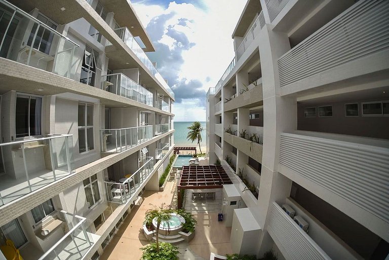 306A - Apto Alto Padrão - Pé na areia Branco Haus