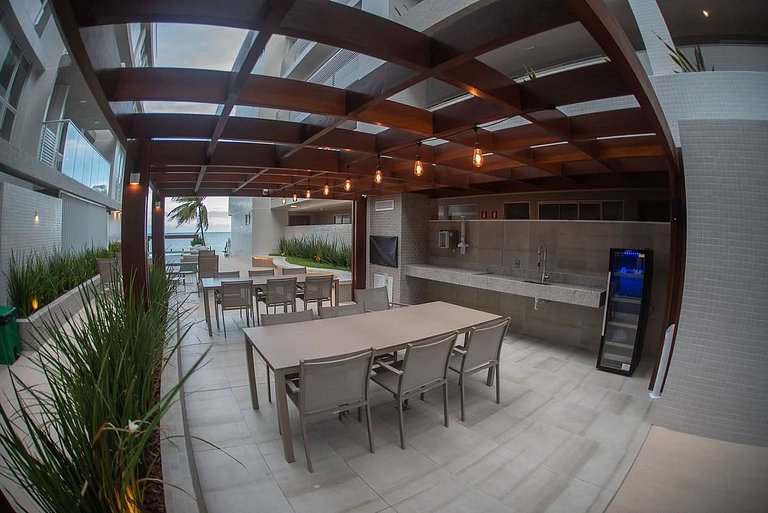 306A - Apto Alto Padrão - Pé na areia Branco Haus