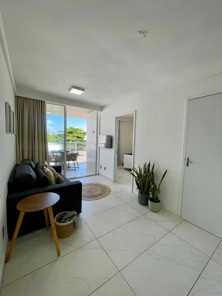 306A - Apto Alto Padrão - Pé na areia Branco Haus