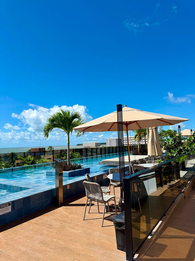Luxo e Conforto em Cabo Branco - Hit 159C by Jess
