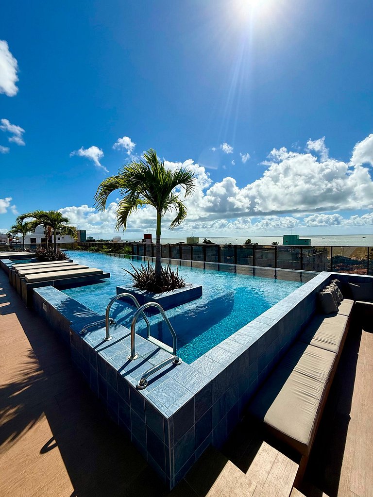 Luxo e Conforto em Cabo Branco - Hit 159C by Jess